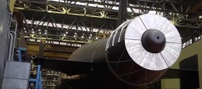 ロシアの原子力潜水艦「ハバロフスク」が進水 「ポセイドン」原子力魚雷を搭載可能