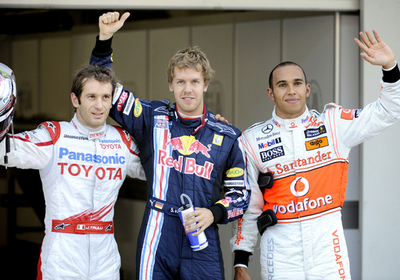 ベッテルがシーズン4度目のポールポジション獲得、日本GP