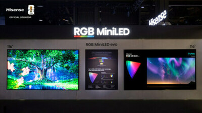 Hisense、CES 2026で116UXSとXR10を発表、RGB MiniLEDを新たな時代へ