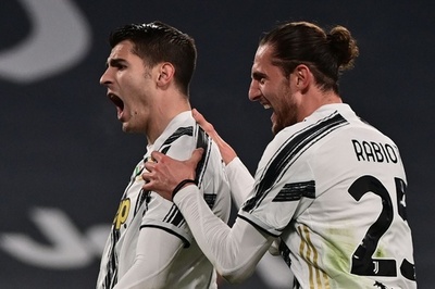 ユーベがラツィオに逆転勝利で首位追走、モラタが2G1A