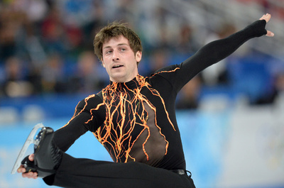 フィギュア男子SPで7位のジュベール、ソチ五輪