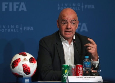 22年W杯の出場枠48か国への拡大、FIFA会長「大多数が支持」