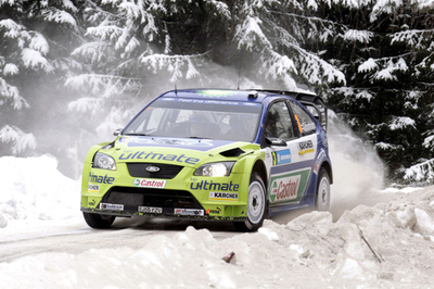 ＜07WRC スウェディッシュラリー＞グロンホルム 第2レグも総合首位の座をキープ - スウェーデン