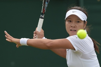 李娜が危なげなく2回戦突破、ウィンブルドン選手権
