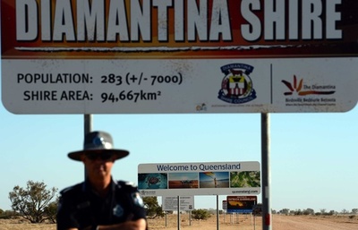 英国ほどの広さをたった一人で管轄、豪警察官