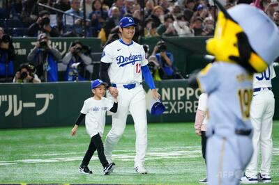 ドジャース大谷 阪神戦ノーヒットも観客魅了