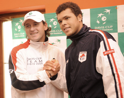 デビスカップ ルーマニアvsフランスの対戦カードが決まる