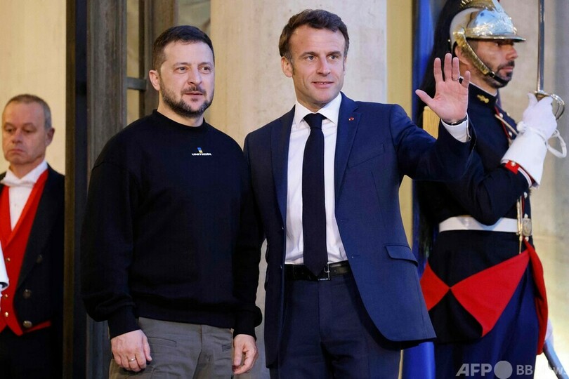 仏、ウクライナに軽戦車を追加供与 独は4000億円の支援約束