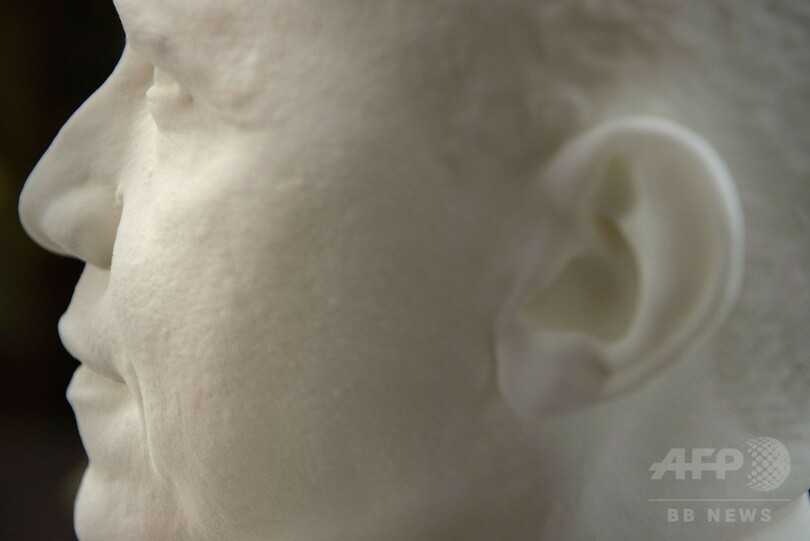 3Dプリンターで制作、オバマ米大統領の胸像展示 スミソニアン
