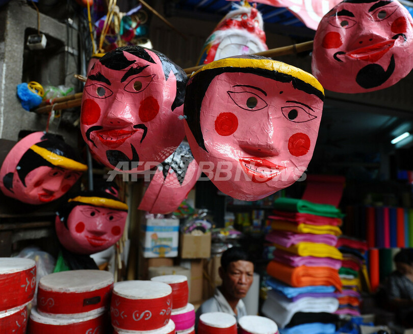 ハノイの街は中秋節に向けて大忙し ベトナム 写真13枚 国際ニュース Afpbb News