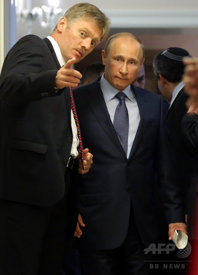 プーチン大統領報道官、7700万円の腕時計で物議 プーチン大統領報道官、7700万円の腕時計で物議