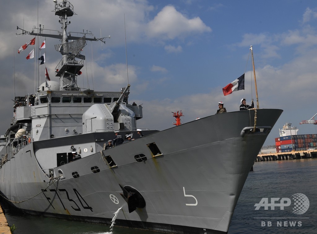 フランス軍艦、台湾海峡を航行 中国が抗議申し入れ フランス軍艦、台湾海峡を航行 中国が抗議申し入れ