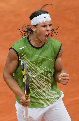 ナダルは全仏デビュー戦から「異次元」 18年前の初対戦相手が回想 写真