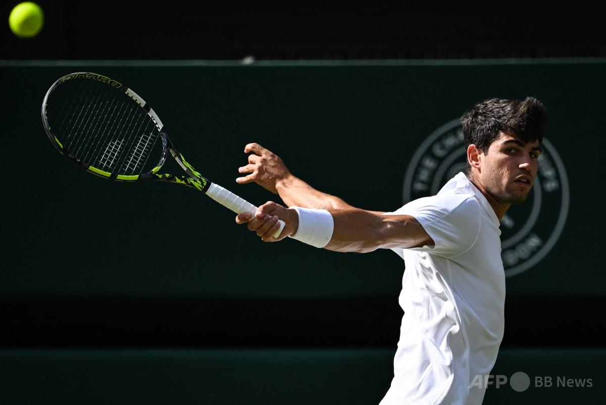 カルロスアルカラス ウィンブルドンウィナー 直筆サインフォト カルロスアルカラス ウィンブルドンウィナー 直筆サインフォト