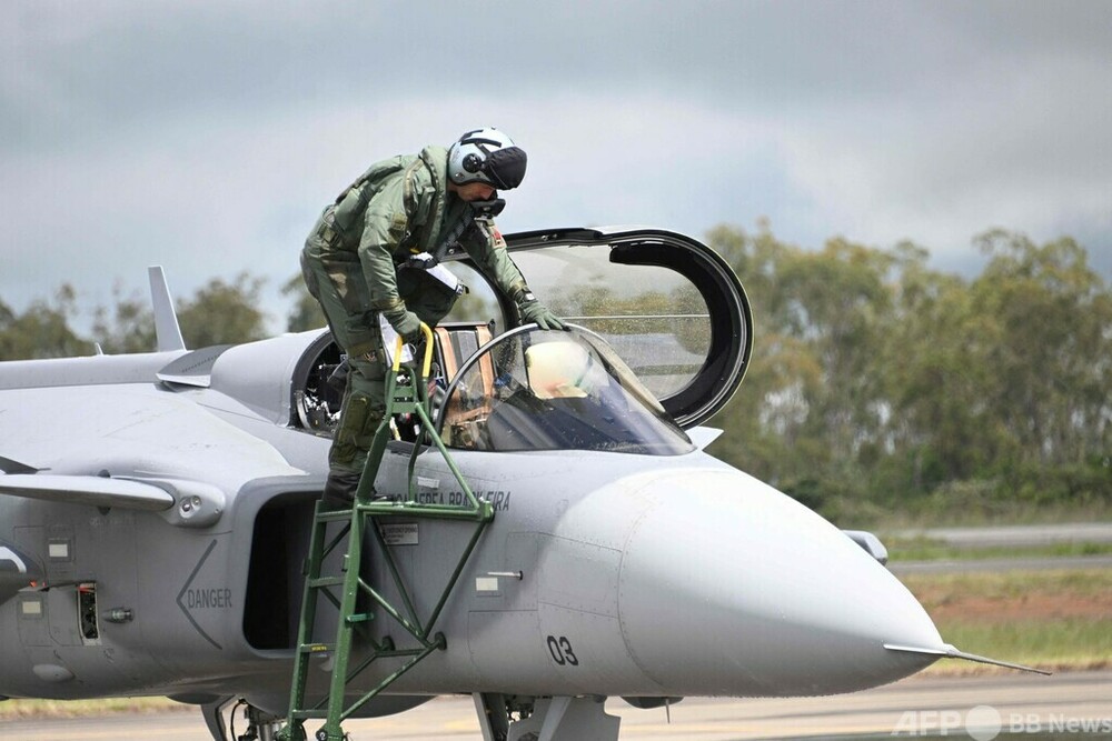 グリペン戦闘機の運用開始式、導入決定から9年 ブラジル 写真11枚 国際