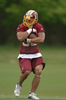 写真は、練習に励む1巡目6位指名のルロン・ランドリー（%%LaRon Landry%%）。(c)AFP/Getty Images Mitchell Layton
