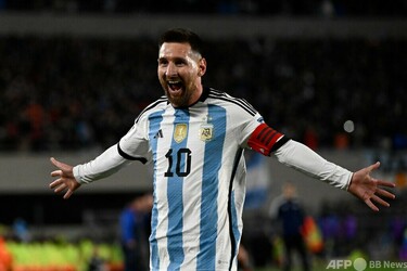 メッシFK決勝弾 アルゼンチンがW杯予選白星発進 写真10枚 国際ニュース