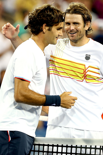 フェデラー、フィッシュを退け4強入り W&Sオープン