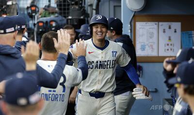 大谷翔平がメジャー通算250号到達 今季3度目の1試合2発