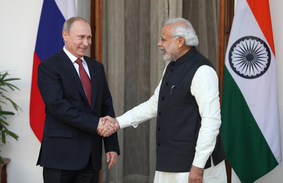 インド、ロシアと共同で原子炉10基を追加建設へ