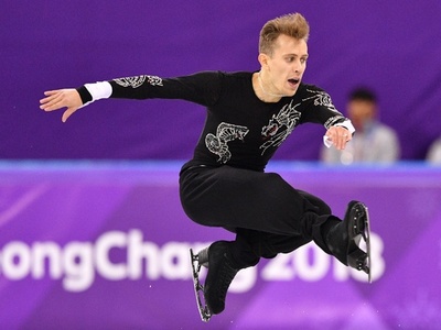 フィギュア男子SPで9位のブレジナ、平昌五輪