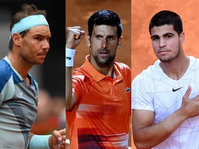 ジョコ、ナダル、アルカラスが同じ山に 全仏OP男子シングルス