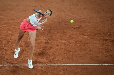 第2シードのプリスコバが全仏敗退、元大会女王オスタペンコに屈す