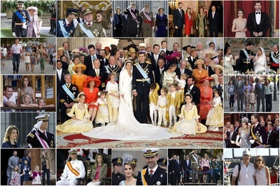 新国王即位間近、写真で見るスペイン王室