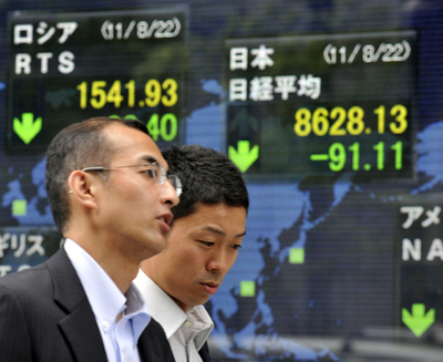 欧米市場、リビア情勢で株価上昇