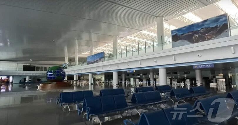 平壌国際空港＝YouTubeチャンネル PoletMe Aviation Videos(c)news1