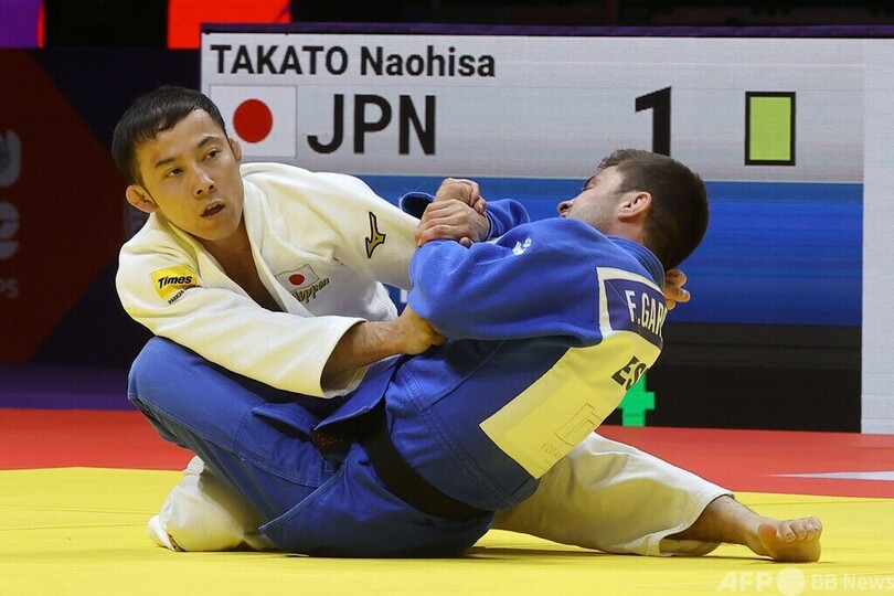 角田が女子48キロ級3連覇、高藤はメダル逃す 世界柔道