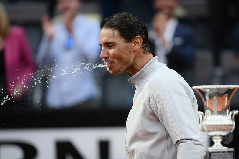 ナダルがイタリア国際8度目V「雨天中断が大きかった」