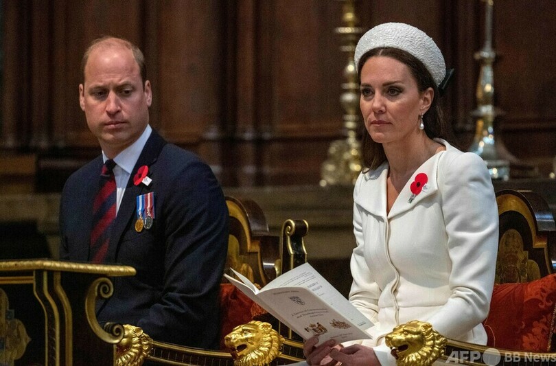 ウィリアム英王子夫妻、アンザック・デー式典出席