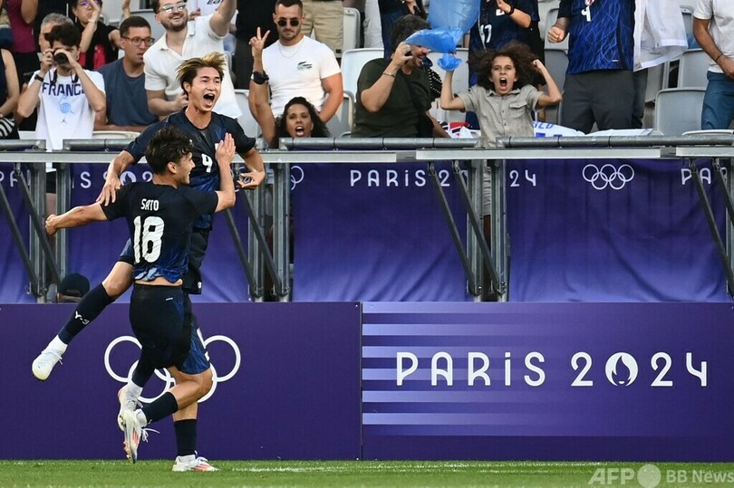 日本は5-0大勝発進 パリ五輪サッカー男子