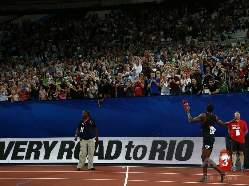 ボルトが200mで快勝、五輪に向けて自信のぞかせる