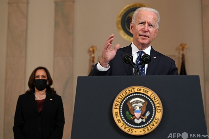 体系的人種差別は「米国の魂の汚点」 バイデン氏