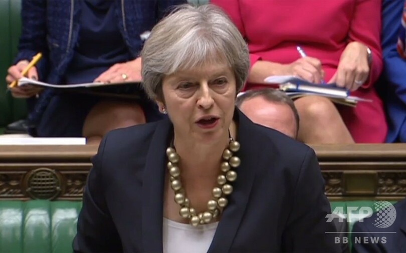 英離脱交渉「95％は決着」 メイ首相、こう着打開へ議会で支持訴え