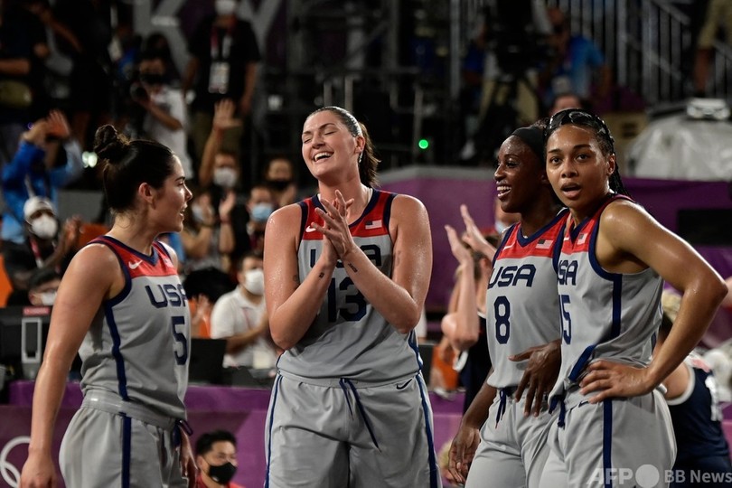 米国が3x3バスケ初代女王に 男子はラトビア 東京五輪