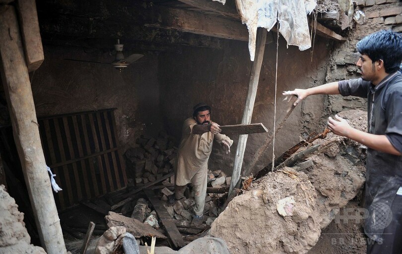 パキスタン北部で豪雨、53人死亡