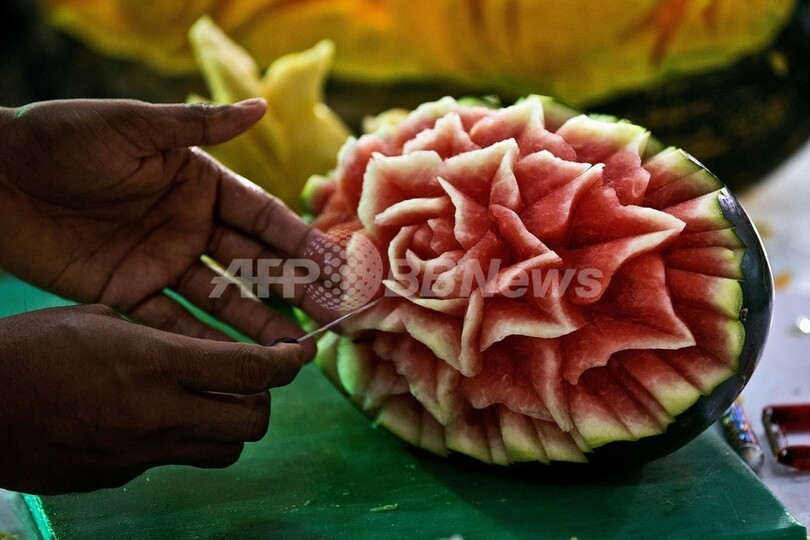 もはや芸術作品！食品とホスピタリティの博覧会開催 インド