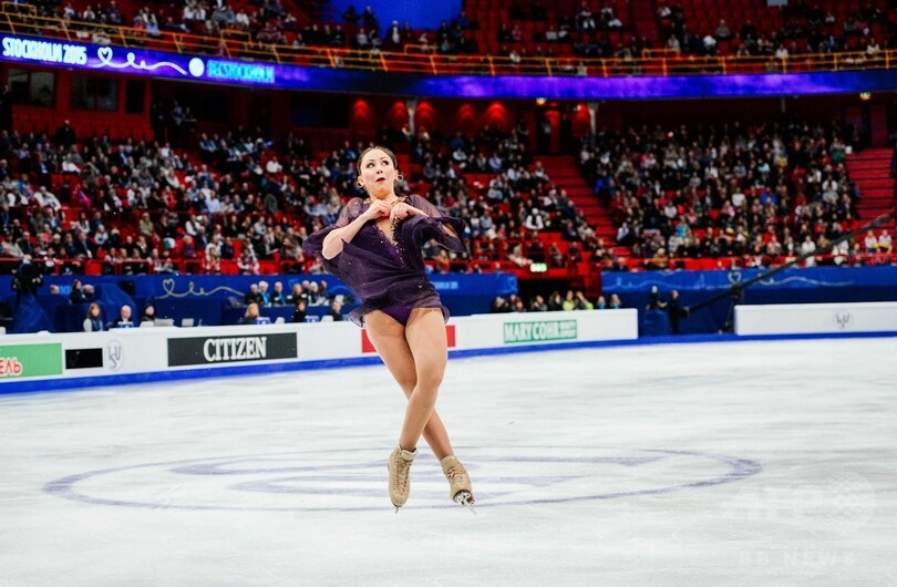 トゥクタミシェワが女子シングル制覇、ロシア勢が表彰台独占 フィギュア欧州選手権