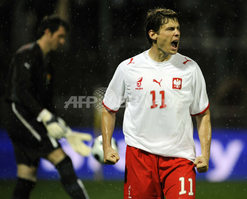 ポーランド マケドニアと引き分ける