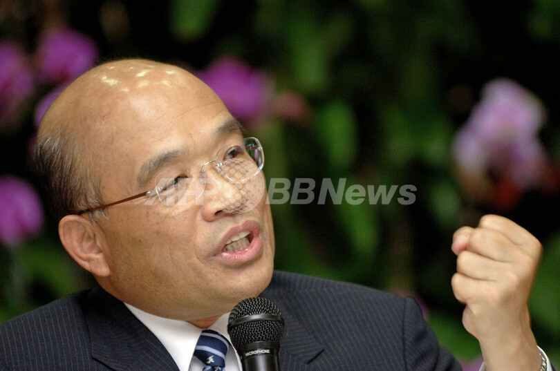 蘇貞昌行政院長、突然の辞任を表明 - 台湾