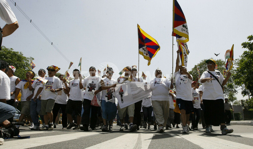 聖火リレー、インドへ　最大の亡命チベット人を抱え厳戒態勢