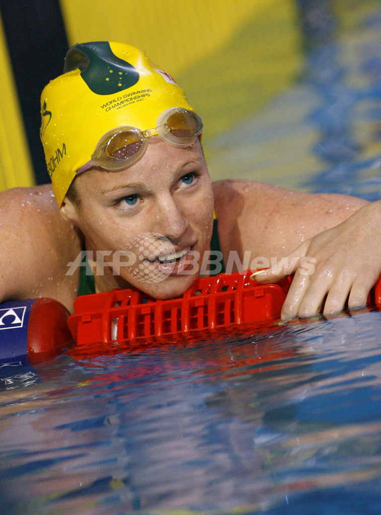 ＜第12回世界水泳選手権＞競泳、シーボーン 女子100メートル背泳ぎ準決勝をトップ通過 - オーストラリア