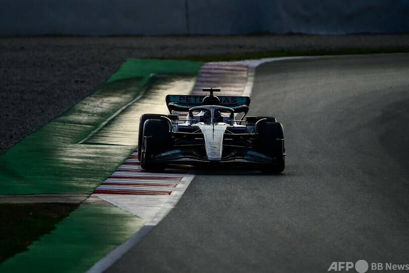 ハミルトン最速 メルセデスがワンツー F1合同テスト最終日 写真15枚 国際ニュース Afpbb News