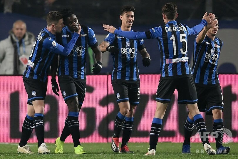 ナポリ、途中出場ミリクの決勝弾でアタランタに勝利