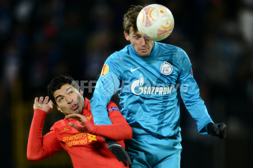 リバプール、ゼニト・サンクトペテルブルクに敗れる ヨーロッパリーグ