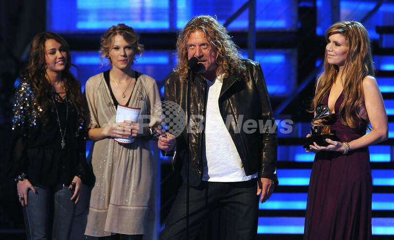 グラミー賞発表、R・プラント＆A・クラウスとコールドプレイが主要部門独占