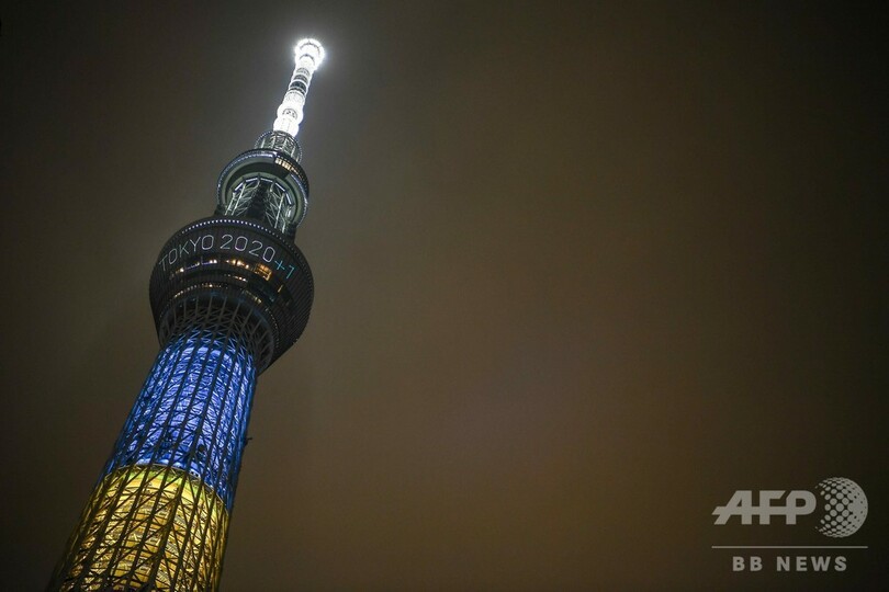 開幕まで1年、都内の競技施設が五輪カラーに